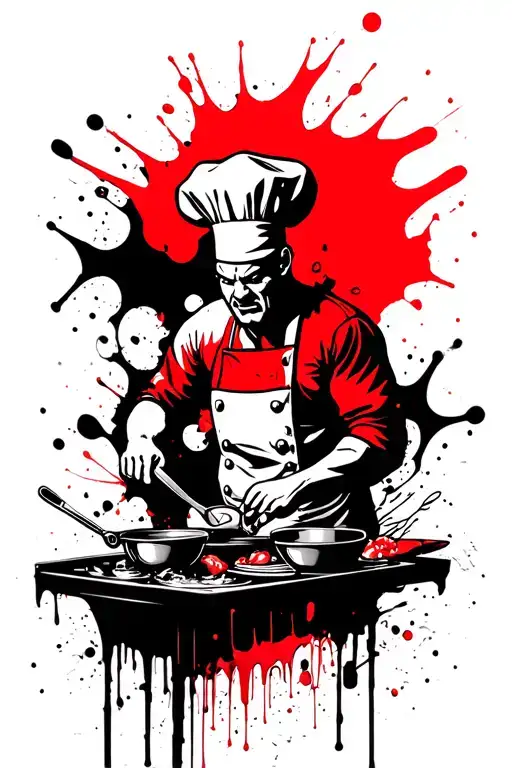 Angry Chef Cooking Up A Storm