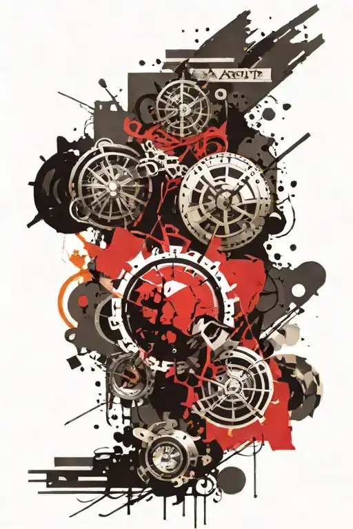 Sunset In The Background