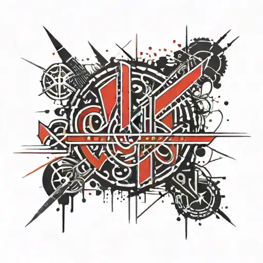 Viking Script Scratch Ink