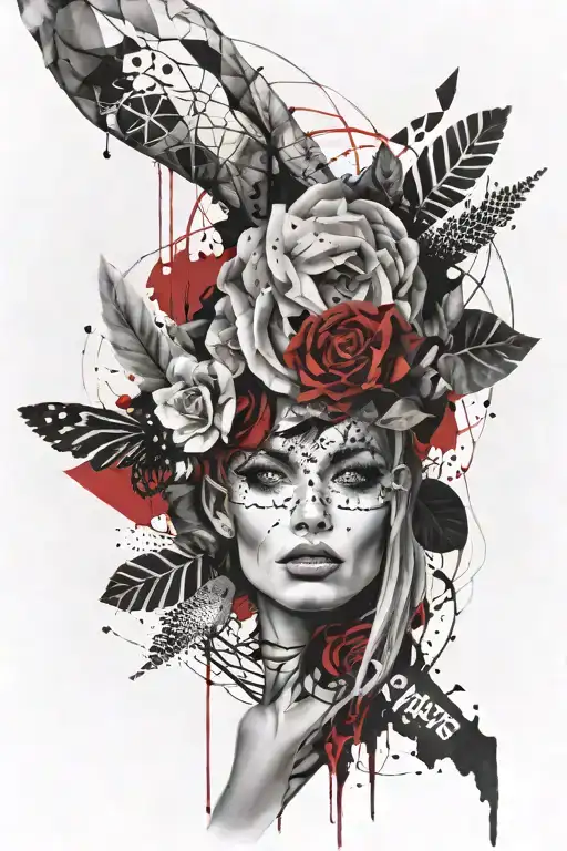 Euterpe Black And White Arm