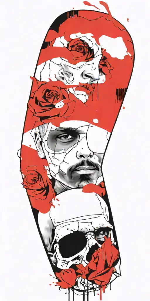 Natural Born Killers Theam Arm Sleve