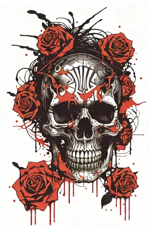 Dark Aries Skull Who Has Blood