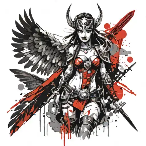 Valkyrie Warrior Woman