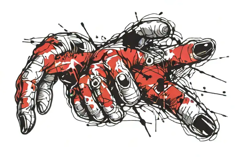 A Little Hand Of A Newborn Child