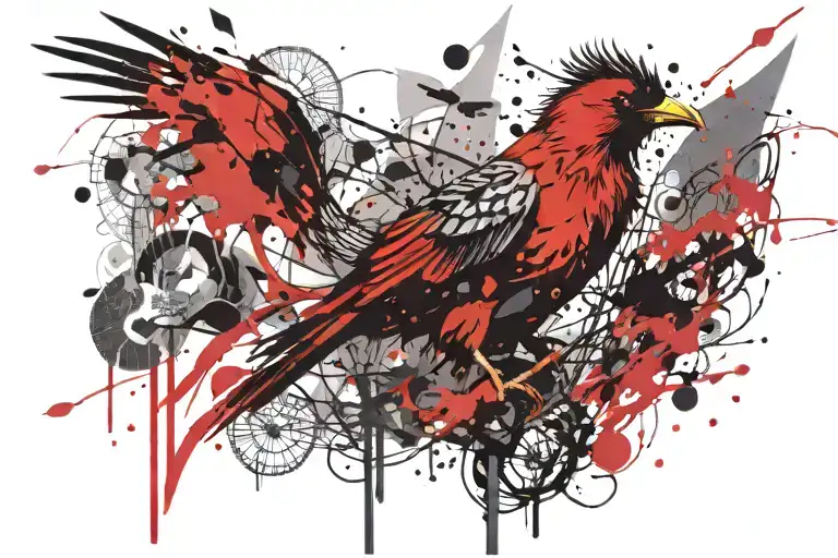 Freedom Bird Tree Man