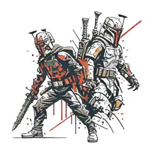 Darth Maul And Boba Fett Star Wars Characters