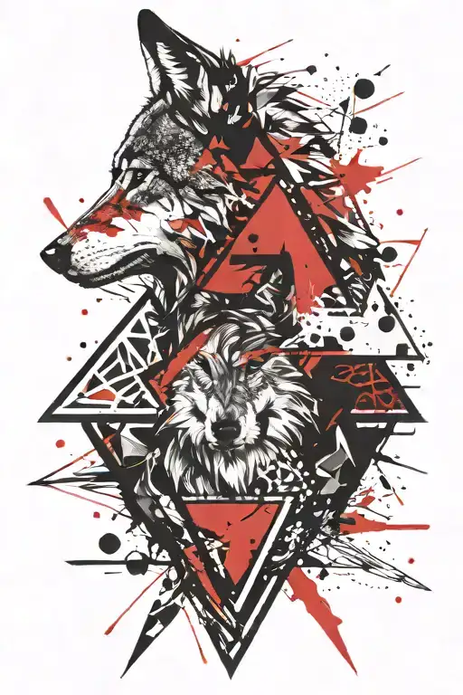 Wolf Triangle Shape