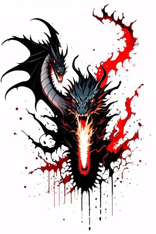 Dragon Breathing Fire