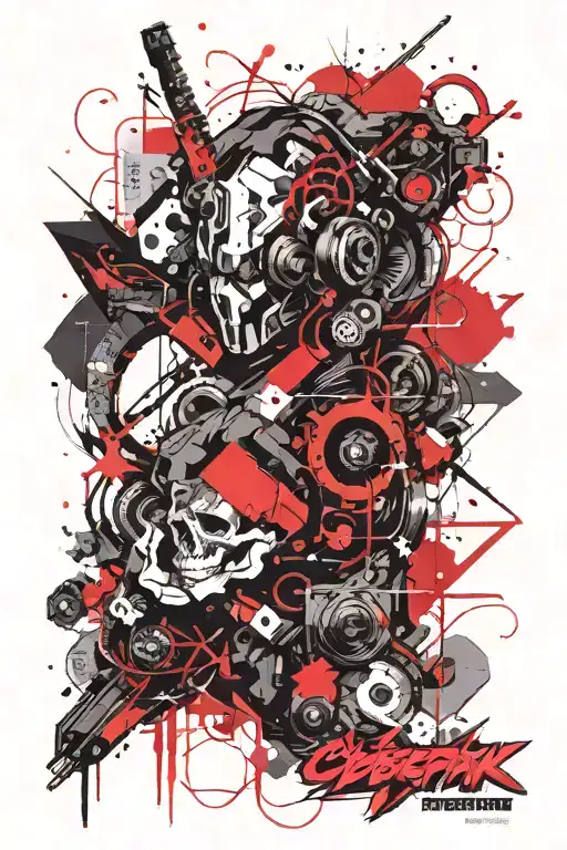 Cyberpunk 2077 Cyberware Symetrical