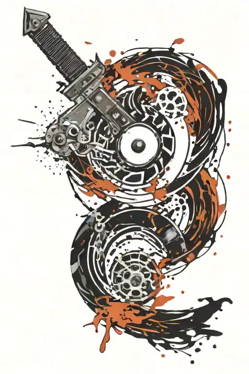 Ying Yang Fire Sword Bullets