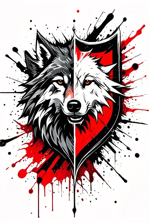 Wolf And Shield Stark Sigil