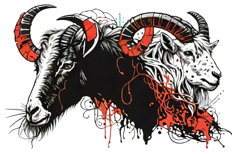 Goat And Gemini Sisters Hair