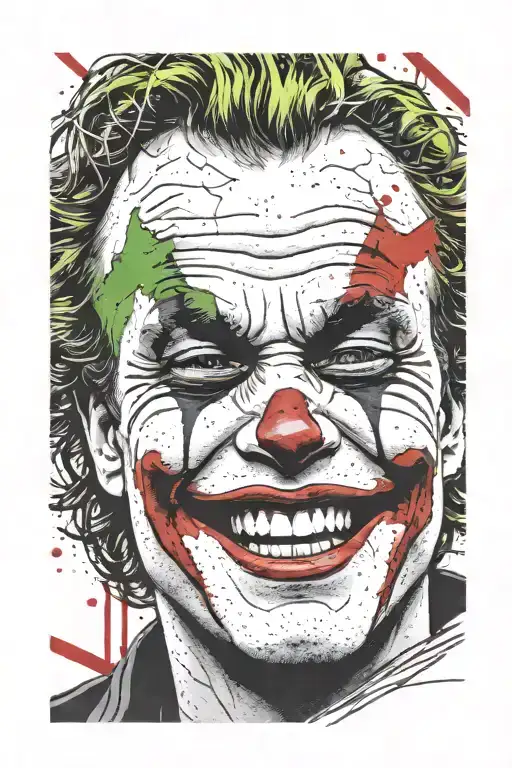Heath Ledger Joker Laughing
