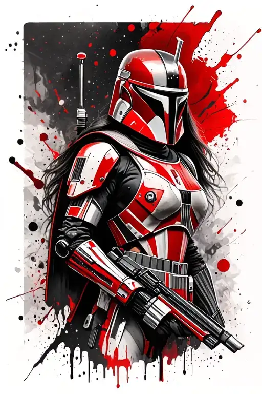 Female Mandalorian Star Wars
