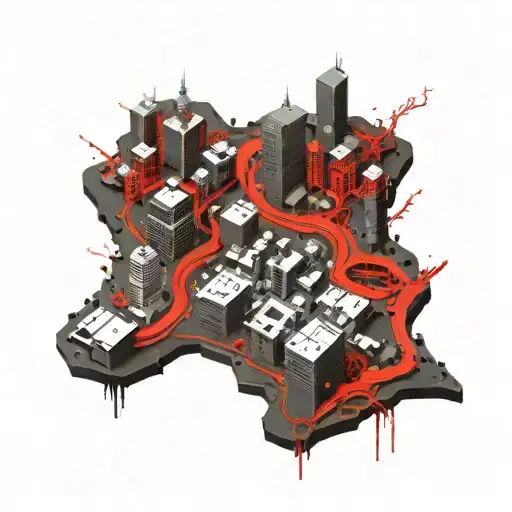 3D Map City Karaganda