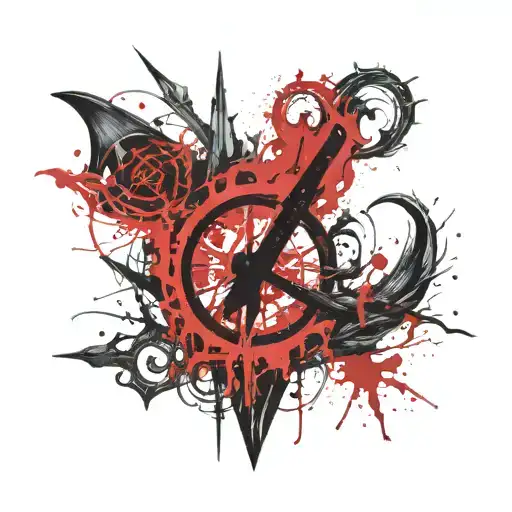 The Lord Of The Rings And Deathly Hallows Symbol