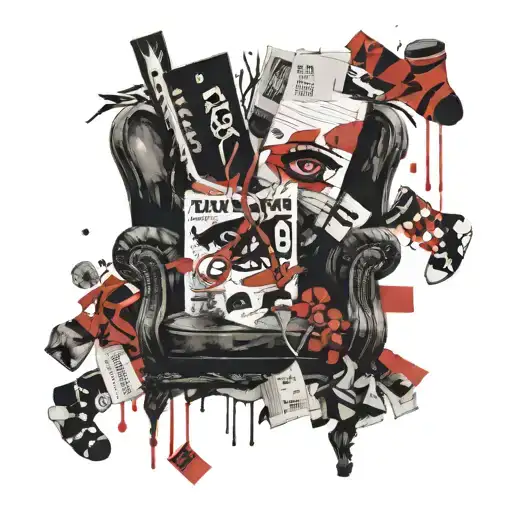 Book And Socks Lay Down On Sofa