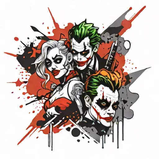 Joker And Harley Quinn