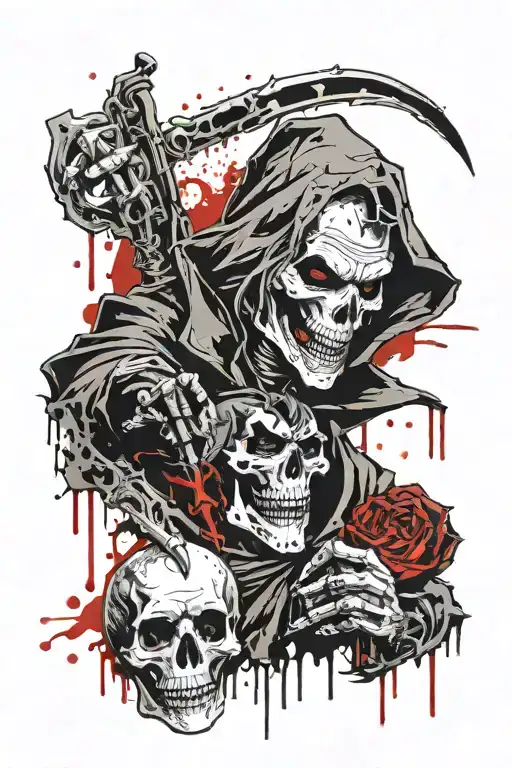 Grim Reaper And Joker