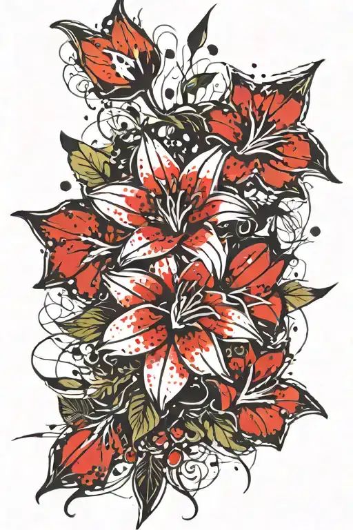 Viking Lily Wrap My Arm