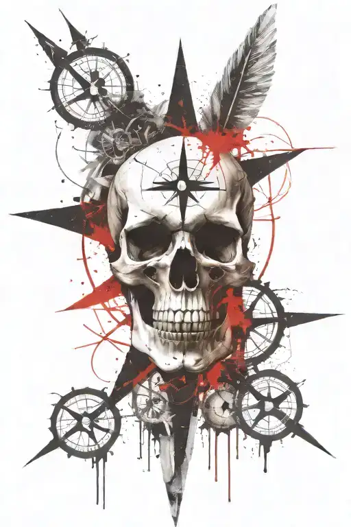 Skull And Compass