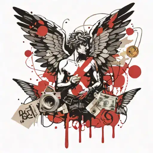 Cupid With Money Wings