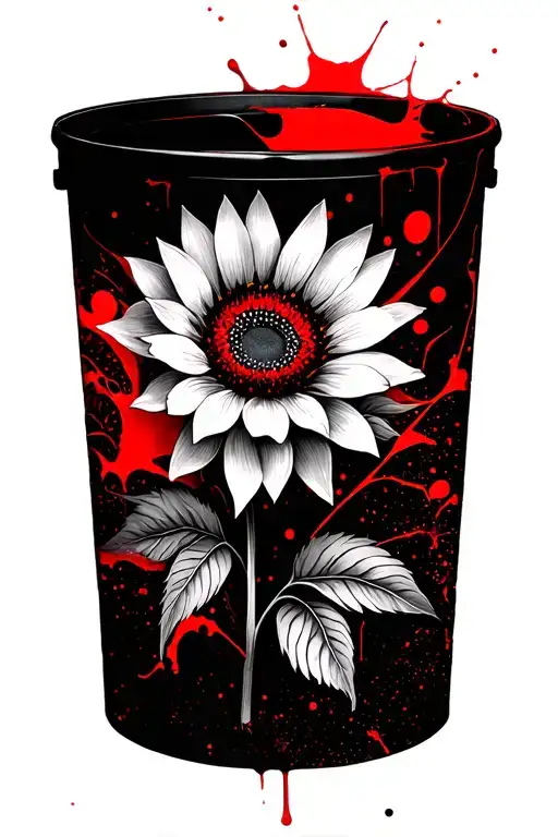 Sunflowers Blooming Lotus Flower