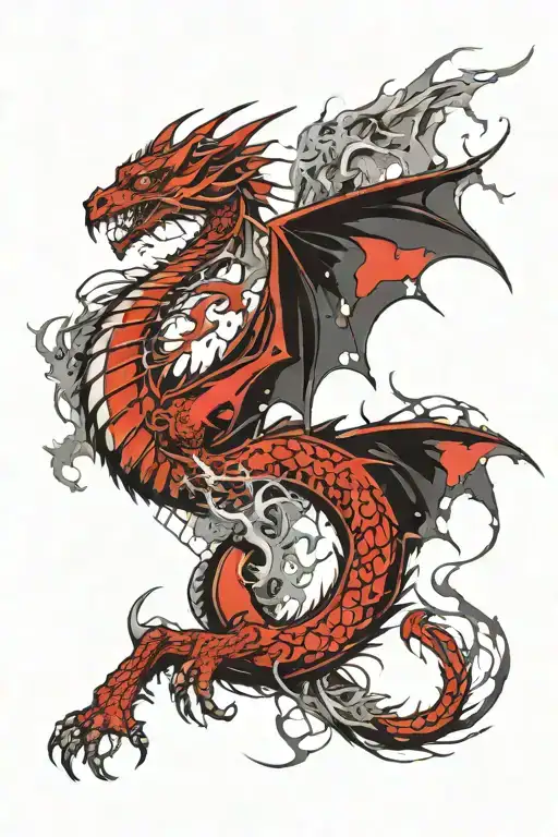 Dragon Breathing Fire