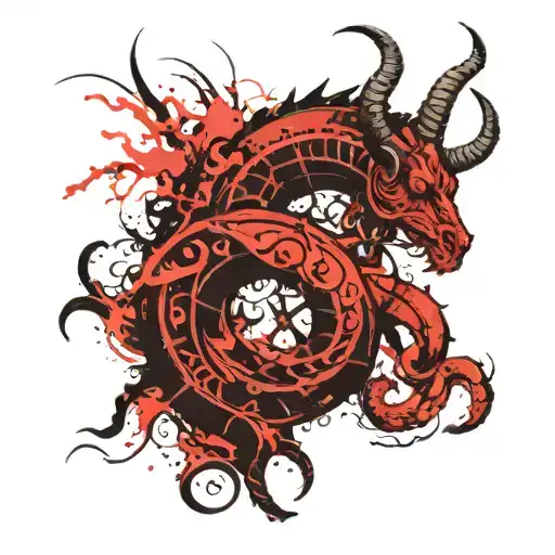 Capricorn With Tentacles