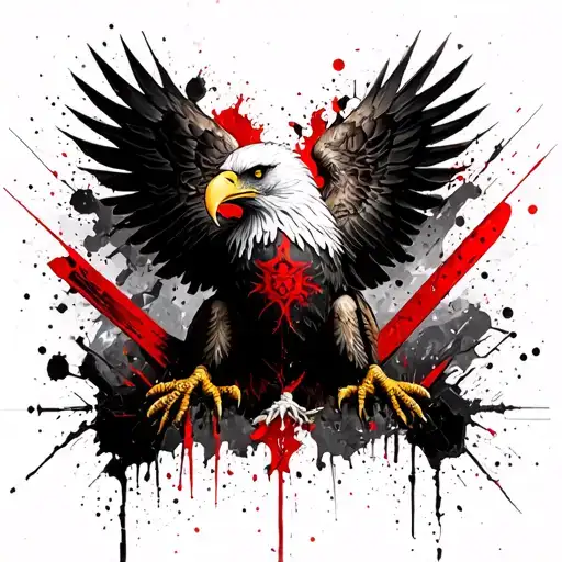 Roman Eagle With Swards