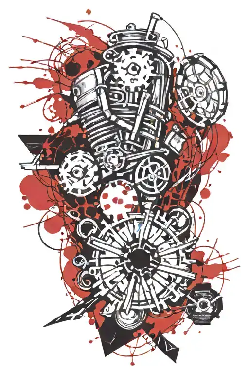 Broken Sward And Barbed Wire Wrapped