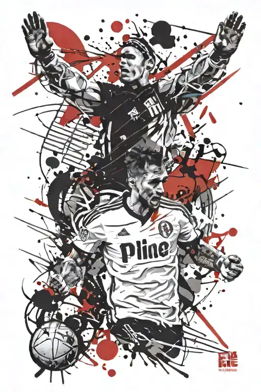 River Plate Black And White