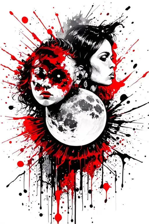 Papa Son And Daughter Of The Moon