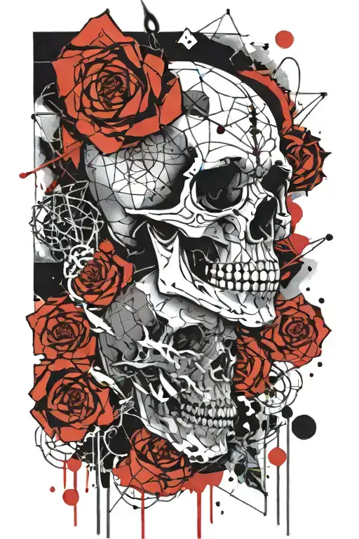 Skull And Sacred Geometry