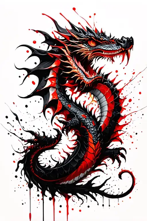 Dragon And Leon With Corona