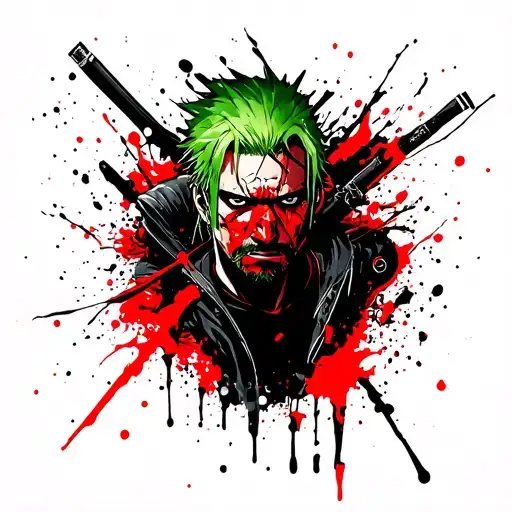 Zoro Roronoa Zoro Con Detalles