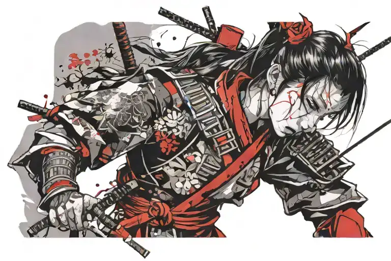 Girl Samurai Warrior