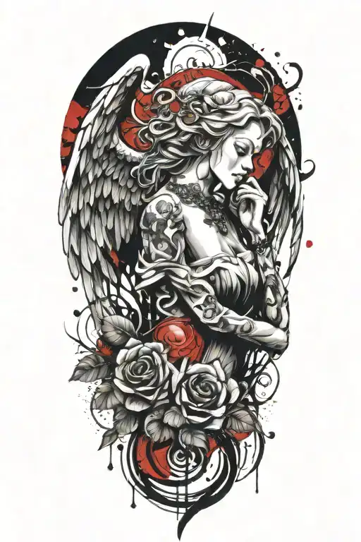 Angel Forever Eternally Yours And Roses