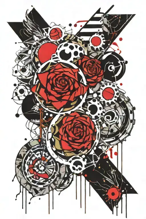 Mother Daughter Symbol Surrounded