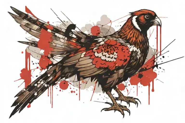 Hunting A Pheasant In