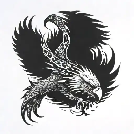 Eagle And Dragon