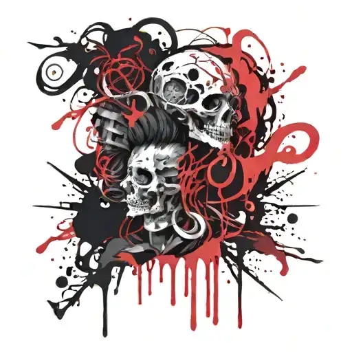 Emo Dark Ponk Style Death