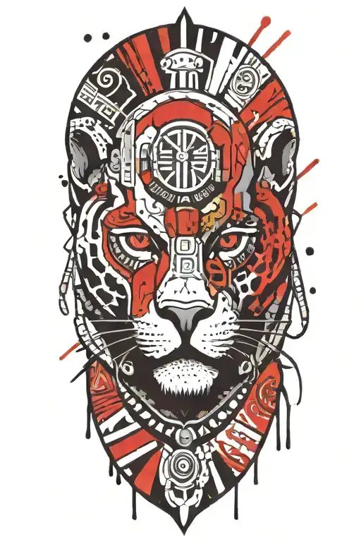 Aztec Jaguar Warrior