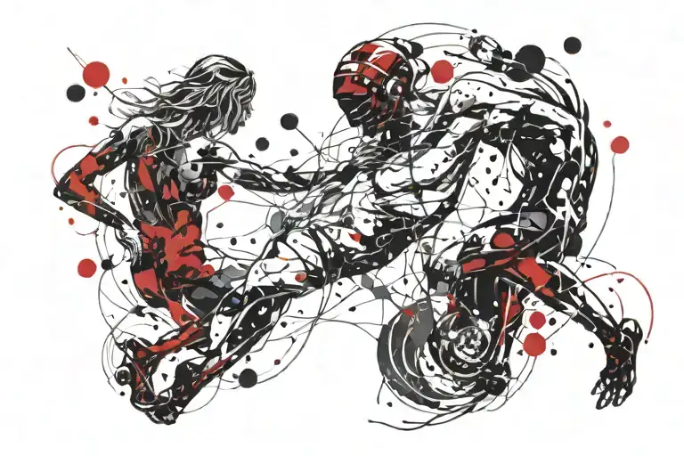 Aquarius Constellation Merging Together