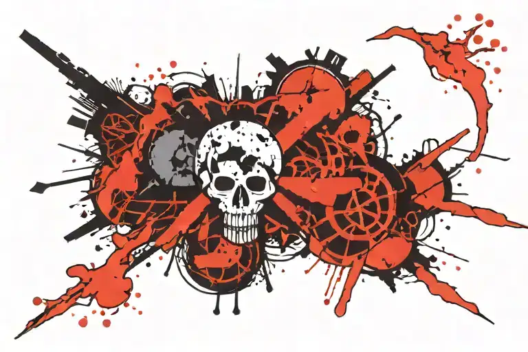 Nuclear Weapons Radioactive Symbol