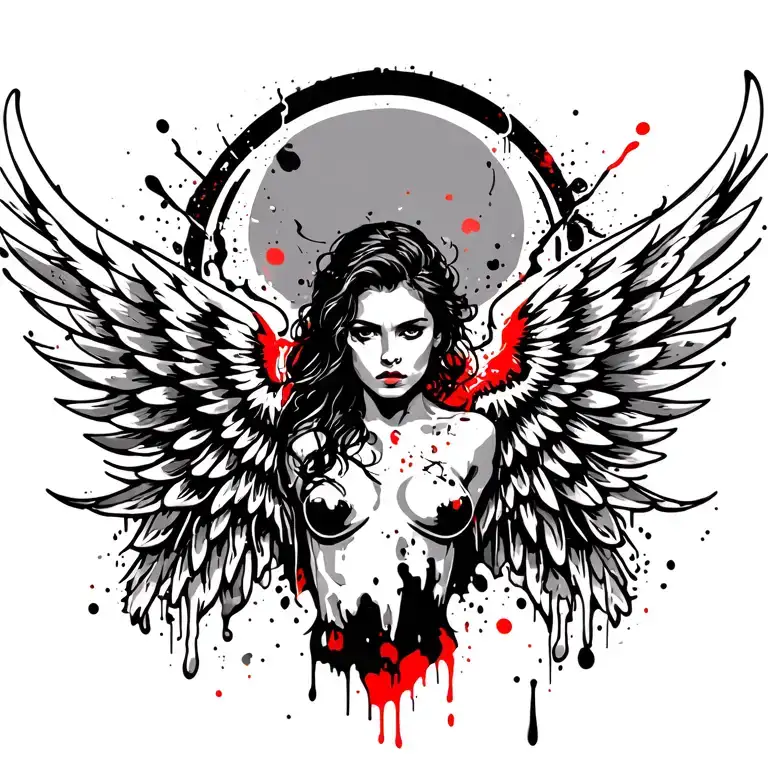 Tribal Wings Spread Wide