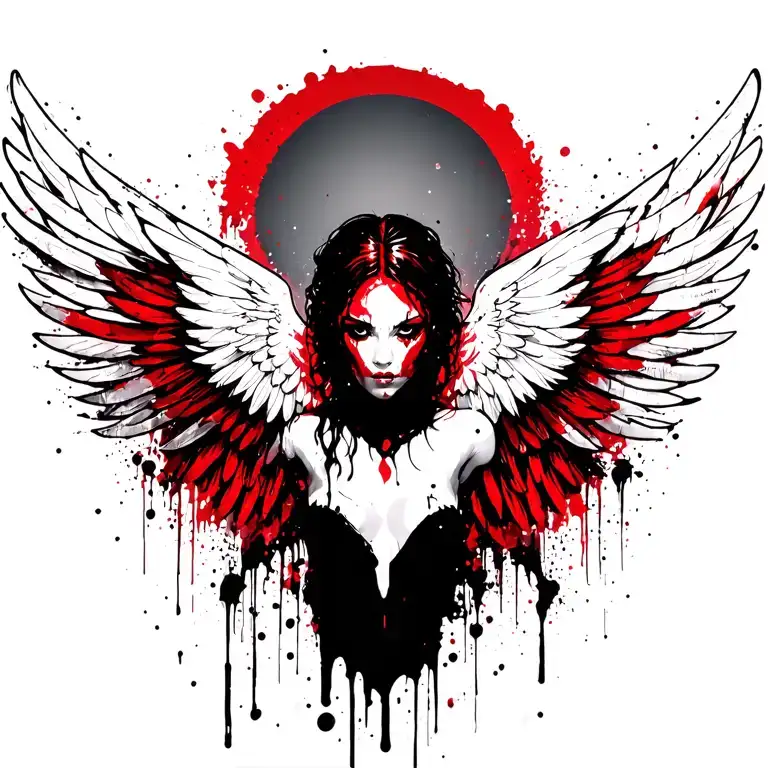 Tribal Wings Spread Wide