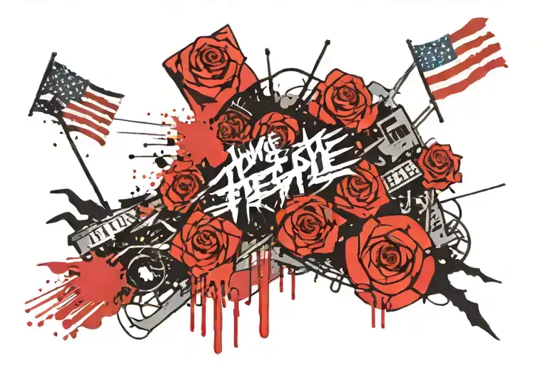 We The People With 1776 In The Background