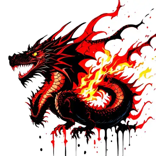 Dragon Breathing Fire