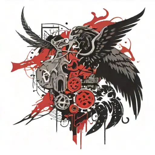 Ragnarok And Athnes God Odin